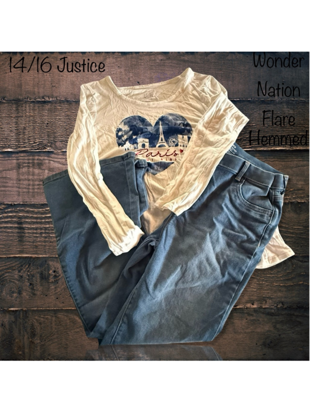 14/16 Justice/Wonder Nation Outfit
